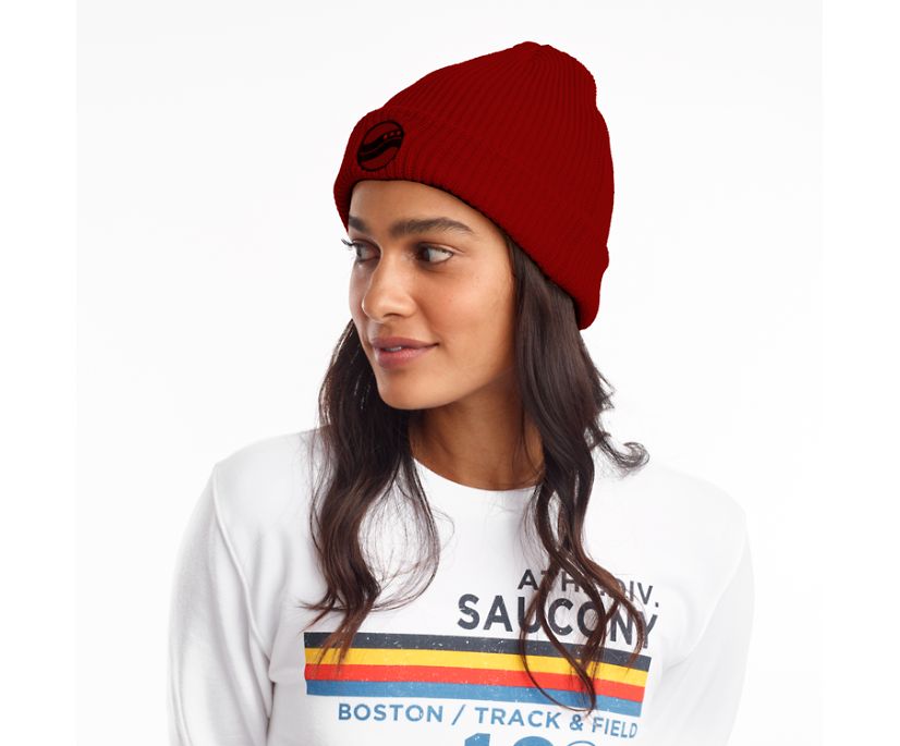 Női Saucony Rested Beanies Bordó | HU 165BEX